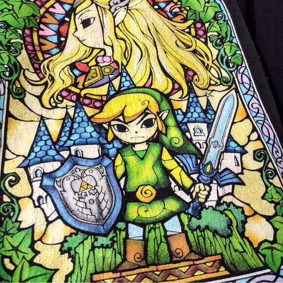 Legend of Zelda Crewneck Sweatshirt - Stain glass - Picture 4 of 6